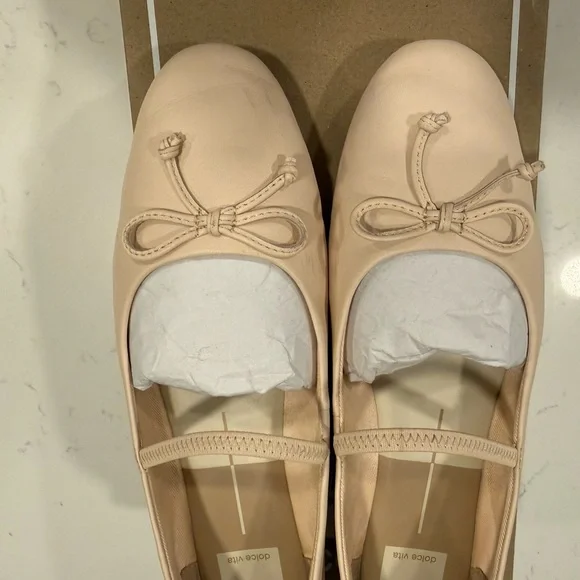 Dolce Vita Light Pink Ballet Flats - Picture 3 of 5